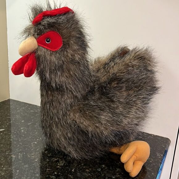 Dan Dee Plush Rooster App 18x14in - Picture 4 of 9